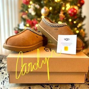 UGG Chestnut Tasman Slipper, size 7 NIB- FUNDRAISER